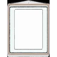 MOEBE eikenhouten lijst 40x50 cm Transparent, Wood, Black