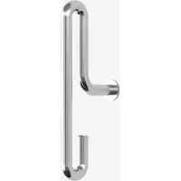 MOEBE muurhaak small 2-pack Stainless steel