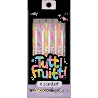 Kolorowe Baloniki - Tutti Fruitti - 6 Gelpennen met fruitgeur
