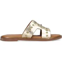 Tango audrey slippers dames platino leer