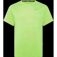 Nike Miler Breathe Trainingsshirt Felgroen Zilver