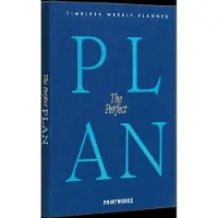 Printworks Agenda THE PERFECT PLAN, blauw,