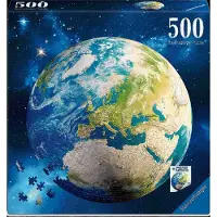 Ravensburger Puzzle Rond La Terre 500 pièces