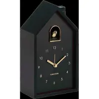 Karlsson - Wekker Modern Cuckoo Oro Zwart