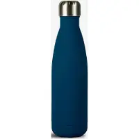 Sagaform To Go stalen fles 50 cl. Blauw