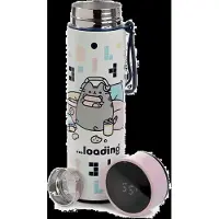 Puckator Pusheen Kat Gaming RVS Thermosfles digitale thermometer 450ml