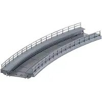 Märklin 074623 H0 Oprit 1 spoor H0 C-rails (met ballastbed)