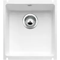 BLANCO - Keramische spoelbak Subline 375-U, 40x46 cm, wit 516035