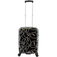 Saxoline Handbagage Harde Koffer / Trolley / Reiskoffer - 55cm (Small) Golden Age Print - Bedrukt / Small