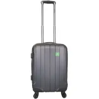 Saxoline harde handbagage sterk en voordelig - 54cm (S) - Matrix - Grijs - Antraciet / Small
