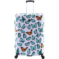 Saxoline Harde Koffer / Trolley / Reiskoffer - 76 cm (Large) - Springful Print - Bedrukt / Large