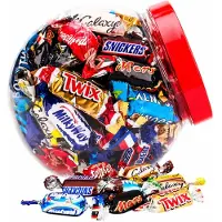 Celebrations Mars mega chocolademix - Twix, Bounty, Snickers, Mars, Malteser, Galaxy & MilkyWay - 600g