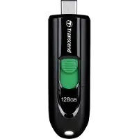 Transcend JetFlash 790C USB-stick 128 GB Zwart TS128GJF790C USB-C 3.2 Gen 1