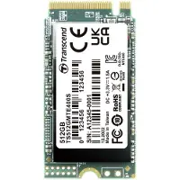 Transcend SSD 512GB M.2 MTE400S 2242 PCIe Gen3 x4 NVMe - Solid State Drive - NVMe