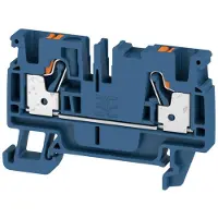 Weidmuller 2534380000 Doorgangsklem 6.1 mm Spanveer Donkerblauw 100 stuk(s)