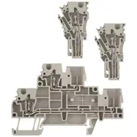 Weidmuller 1815150000 Klem 2-etages Spanveer Donkerbeige 50 stuk(s)