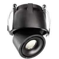 Deko-light 565354 Uni II Mini LED-inbouwlamp Energielabel: G (A - G) COB LED LED vast ingebouwd 9 W Zwart