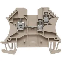 Weidmuller 1024700000 Doorgangsserieklem Schroeven Donkerbeige 100 stuk(s) Piece