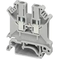Phoenix Contact 3001501 Doorgangsserieklem 5.2 mm Schroeven Grijs 50 stuk(s)