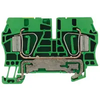 Weidmuller 1608670000-50 Aardklem Spanveer Groen-geel 50 stuk(s) Piece