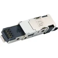Telegärtner 100007492 STX RJ45-stekker T568B Cat. 6 100007492 Stekker, recht Aantal polen (sensoren) 8P8C Zink-grijs 1 stuk(s)