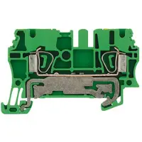 Weidmuller 1608640000 Aardklem Spanveer Groen-geel 50 stuk(s)
