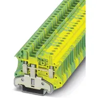 Phoenix Contact 3046207 Doorgangsserieklem 6.2 mm Schroeven Groen, Geel 50 stuk(s)