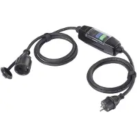 Sygonix SY-6052178 PRCD-verlengkabel PRCD 230 V/AC Zwart IP44