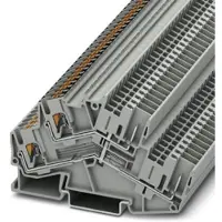 Phoenix Contact 3211262 Klem 2-etages Push-In-klem Grijs 50 stuk(s)