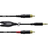 Cordial 6 M REAN JACKPLUG 3,5 MM/2X CINCH
