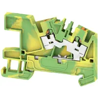 Weidmuller 2668680000 Installatie-etageklem 5.1 mm Steekaansluiting Groen-geel 50 stuk(s) Piece