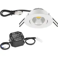 EVN PC20N60127 PC20N60127 LED-inbouwlamp LED LED vast ingebouwd 6 W Wit