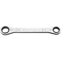 Stahlwille 41570810 25ASP 8 X 10 RATSCHENRINGSCHLUESSEL Dubbele ringsleutelratelset Sleutelbreedte (inch) 1/4 - 5/16