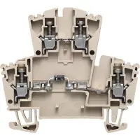 Weidmuller 8025610000 Componentenserieklem Schroeven Donkerbeige 25 stuk(s)