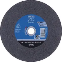 PFERD TOOLS 100 T 400-4,3 N SGP HD STEEL/40,0 66324195 Doorslijpschijf recht 400 mm 10 stuk(s) Getemperd staal, Staal