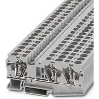 Phoenix Contact 3036466 Doorgangsserieklem 8.2 mm Spanveer Grijs 50 stuk(s) Carton