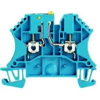Weidmuller 8731660000 Testscheidingsserieklem Schroeven Blauw 100 stuk(s)