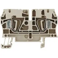 Weidmuller 1632060000-100 Doorgangsserieklem Spanveer Blauw 100 stuk(s)
