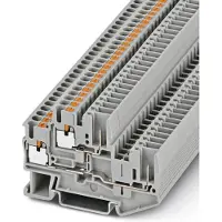 Phoenix Contact 3210871 Klem 2-etages 5.2 mm Snelaansluiting Grijs 50 stuk(s) Piece