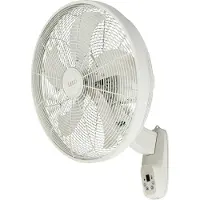Lucci air Glide DC WV Wandventilator 36 W (Ø) 45 mm Wit Wandmontage mogelijk