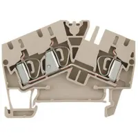 Weidmuller 1770860000-100 Doorgangsserieklem Spanveer Blauw 100 stuk(s)