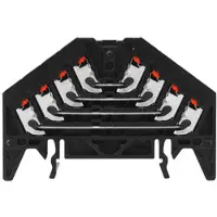 Weidmuller 1173830000 Rangeerverdeler 9.20 mm Push-In-klem Zwart 20 stuk(s)