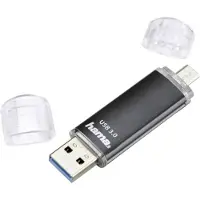 Hama USB-stick smartphone/tablet Zwart 128 GB USB-A 3.2 Gen 1, Micro-USB 2.0