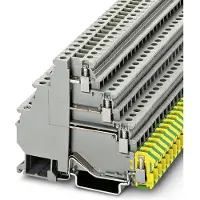 Phoenix Contact 3011041 Doorgangsserieklem 6.2 mm Schroeven Grijs 50 stuk(s)