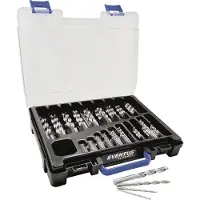 Exact 32286 Metaal Metaal-spiraalboorset 120-delig 1 mm, 1.5 mm, 2 mm, 2.5 mm, 3 mm, 3.5 mm, 4 mm, 4.5 mm, 5 mm, 5.5 mm, 6 mm, 6.5 mm, 7 mm, 8 mm, 8.5 mm, 9