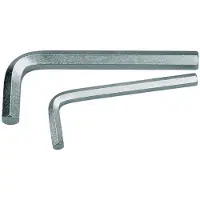 Gedore 42-09 Inbus Haakse schroevendraaier 2 mm, 2.5 mm, 3 mm, 4 mm, 5 mm, 6 mm, 7 mm, 8 mm, 10 mm 9-delig
