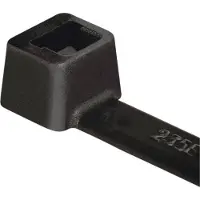 Hellermanntyton 111-02110 T18L-PA66-BK Kabelbinder 203.20 mm 2.50 mm 100 stuk(s)
