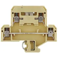 Weidmuller 0412960000 Meetscheidingsklem Schroeven Beige, Geel 100 stuk(s) Piece