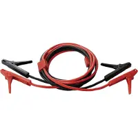 Set SKS25 Startkabels 25 mm² Koper 3.50 m Met kunststof klemmen, Met geïsoleerde accuklemmen