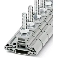 Phoenix Contact 3049408 Verbinder voor hoge stroomsterkten 32 mm Boutaansluiting Grijs 10 stuk(s)